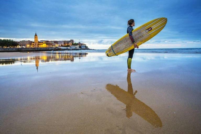 Atico Marques Playa Centro - Garaje Opcional Lägenhet Gijón Exteriör bild